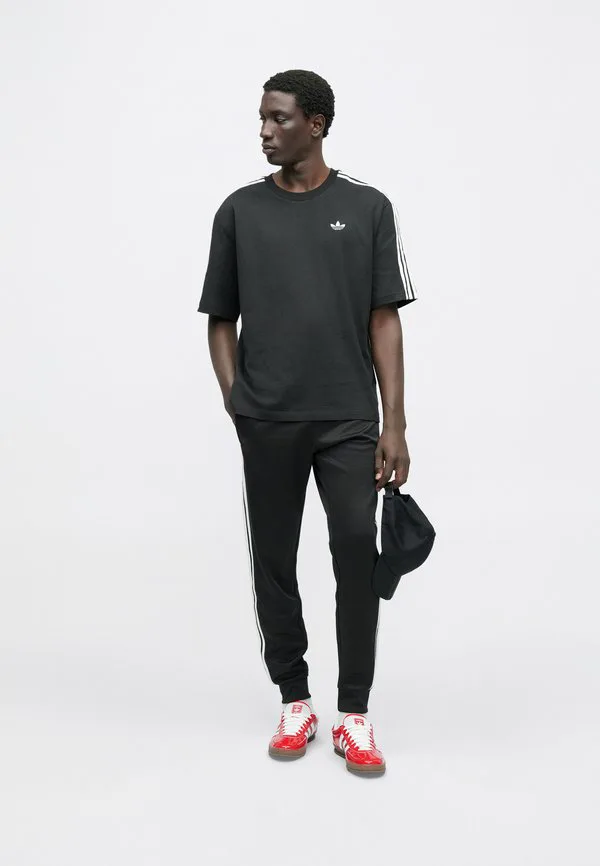 Футболка с принтом 3s Adidas Originals, Black — фото 3