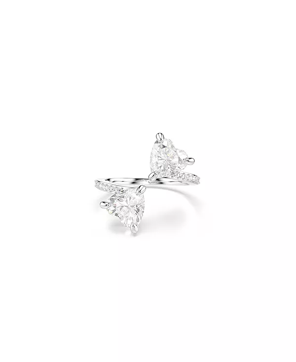 

Кольцо Mesmera с родиевым покрытием Swarovski, white