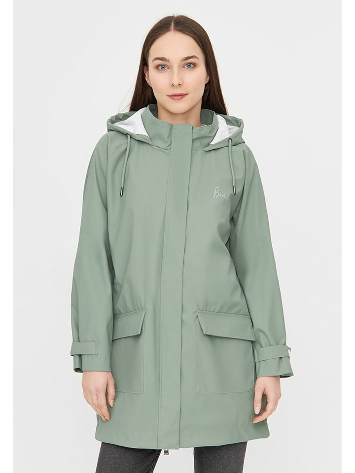 

Переходное пальто Bench Übergangsmantel Mabel, зеленый