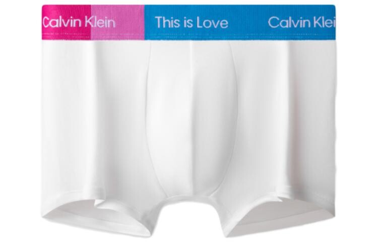 

Calvin Klein Мужские боксеры, цвет 1 strip (moonlight white)