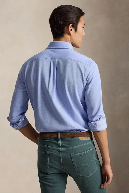 Рубашка Oxford мужская Polo Ralph Lauren, синий — фото 2