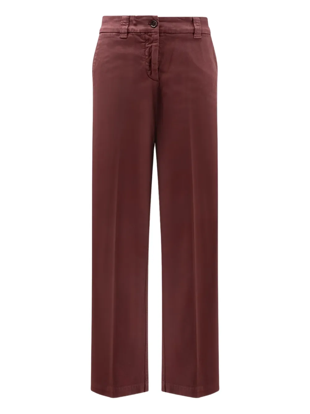 

Брюки на пуговицах Aspesi, красный