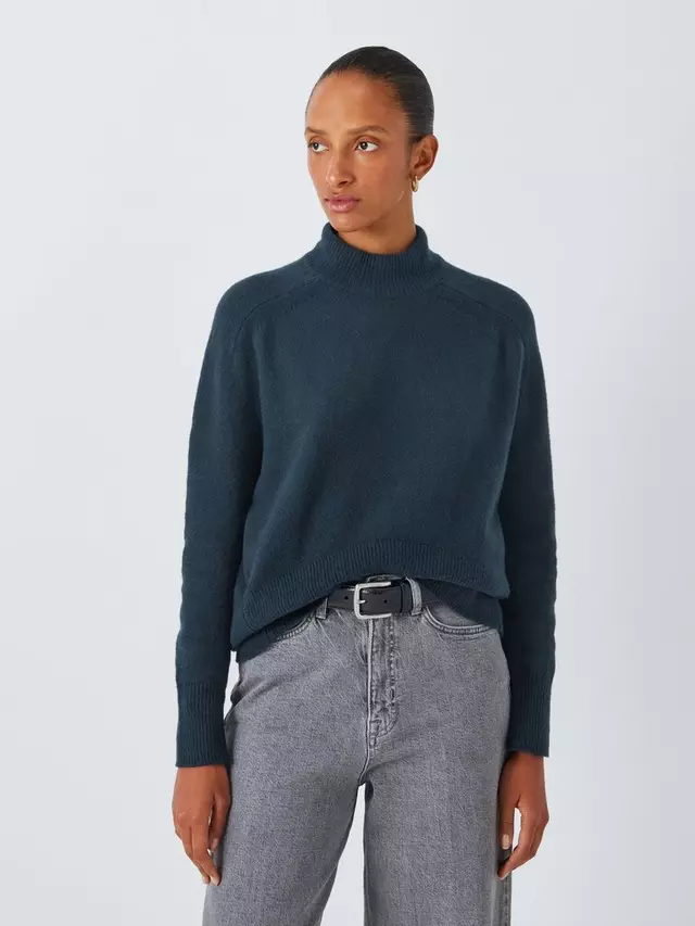 

Джемпер John Lewis Soft Turtle Neck, темно-синий