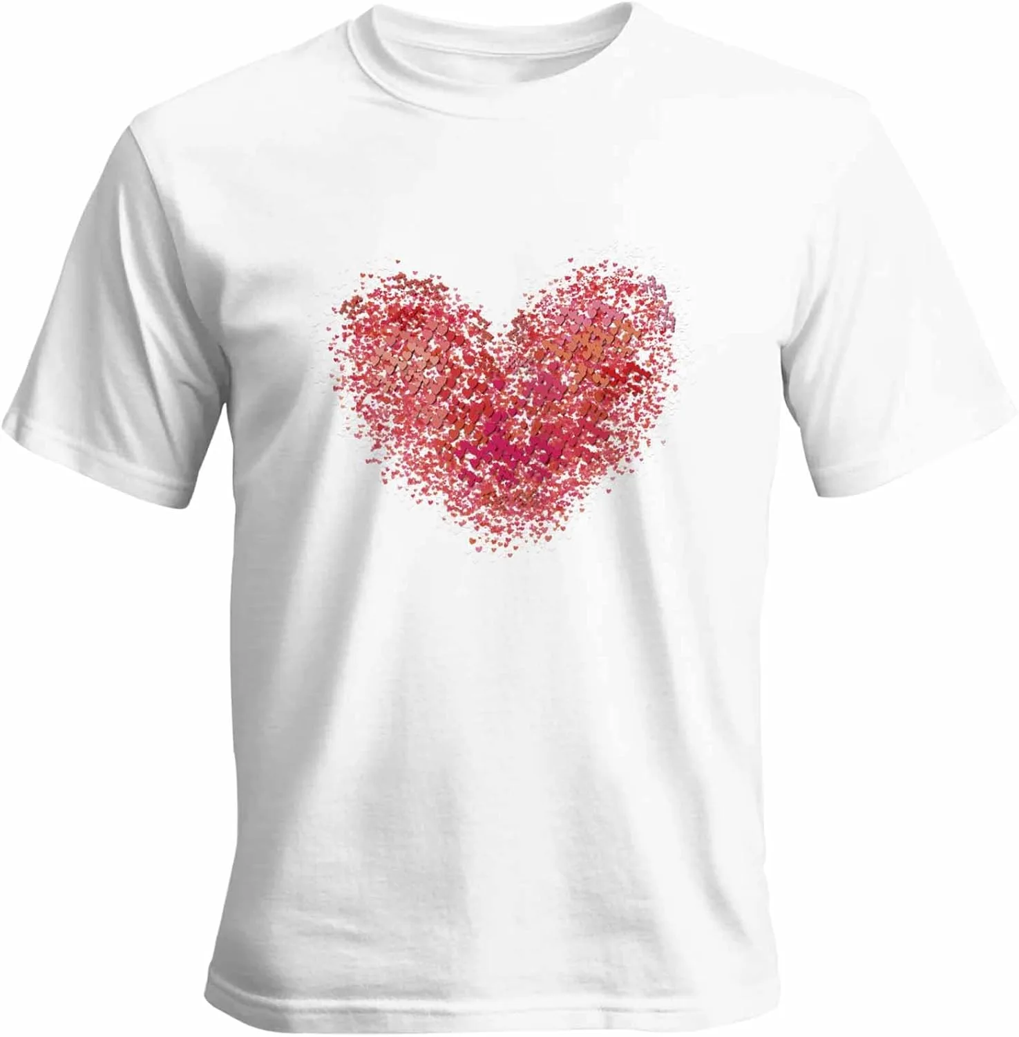 

Футболка мужская Valentine's Day Love с коротким рукавом FANKIGETEBA