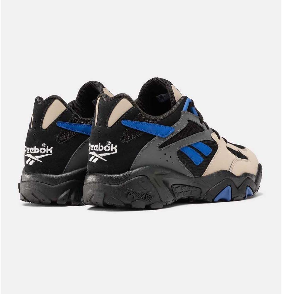 Кроссовки Reebok Unisex Preseason 94 Low, черный/серый — фото 4