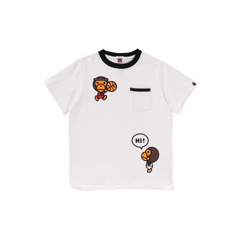 

Детская футболка A Bathing Ape, красный