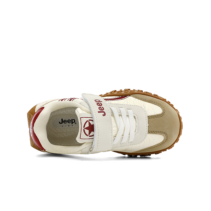 Jeep Беговые кроссовки Running Collection Beige Burgundy для детей — фото 4