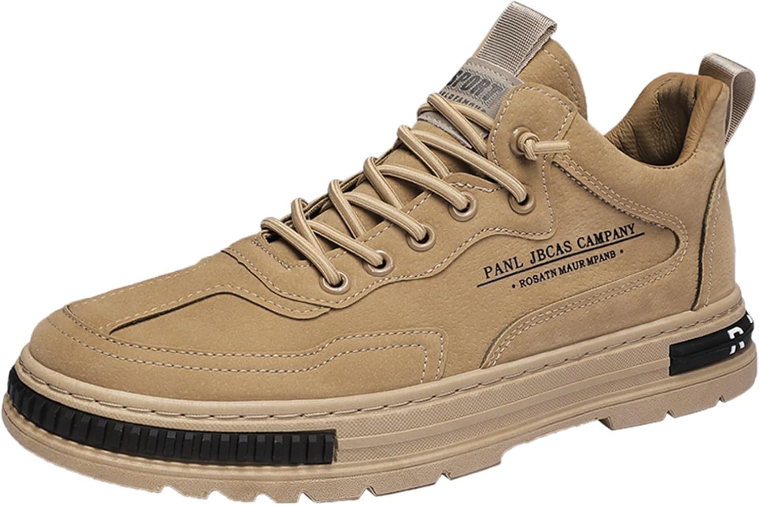 

Противоскользящие туфли для мужчин, модные кроссовки для ходьбы, кухонная обувь для поваров, удобные кожаные кроссовки для мужчин Generic, хаки