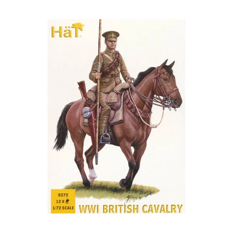 

Британская кавалерия времен Первой мировой войны, Historical Plastic Military Figures - WWI (1:72) (Hat Industries)