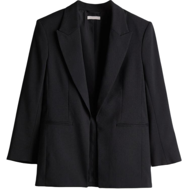 

Деловой пиджак женский черный H&M