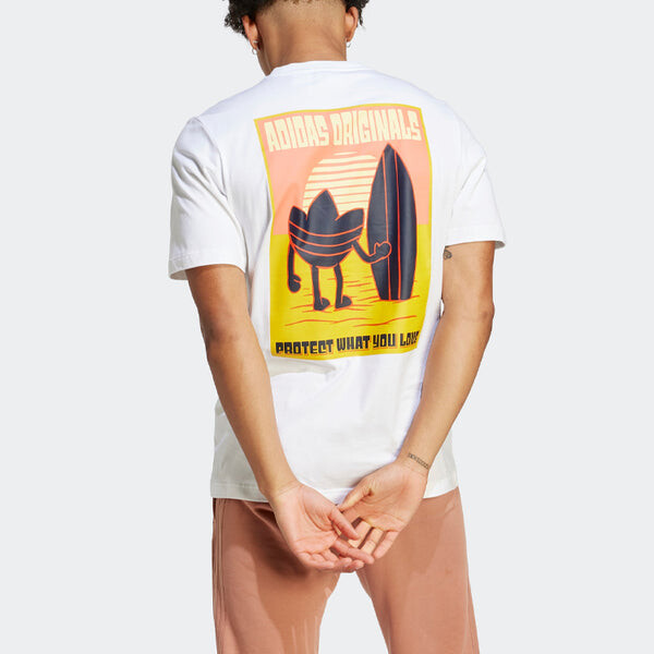 Футболка оригиналы acp tee Adidas, белый — фото 3