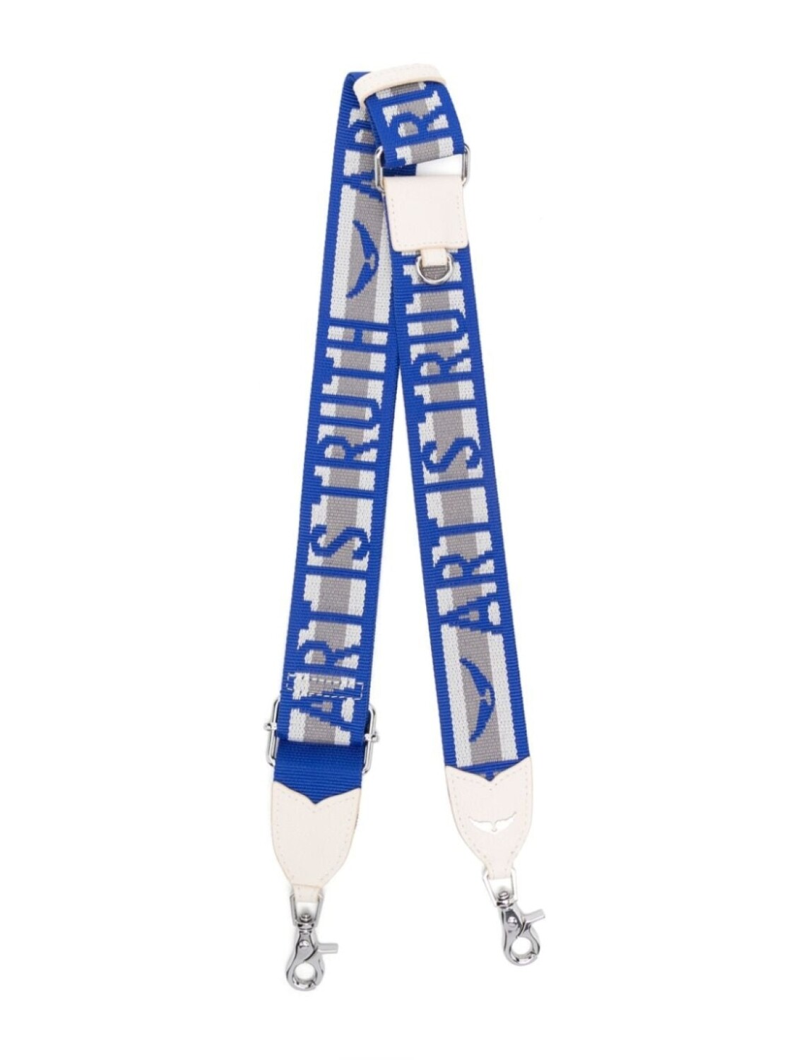 

Zadig&Voltaire жаккардовый ремень для сумки с логотипом, синий
