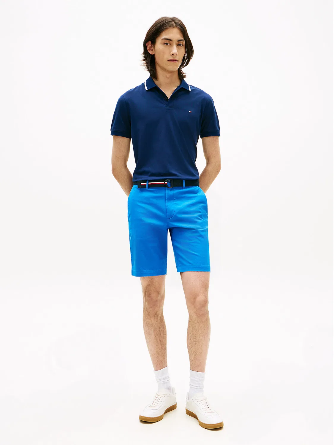 Обычные брюки-чиносы 'Дентон' Tommy Hilfiger, Sky Blue — фото 3