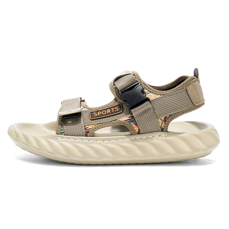 

SUPEREDGE Пляжные сандалии Men's Black Khaki