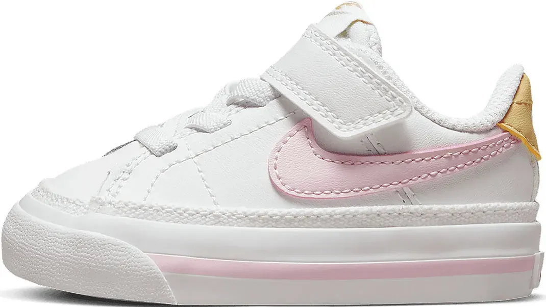 

Кроссовки Nike Sportswear "COURT LEGACY (TD)", цвет White-Pink-Foam-Sesame-Honeydew