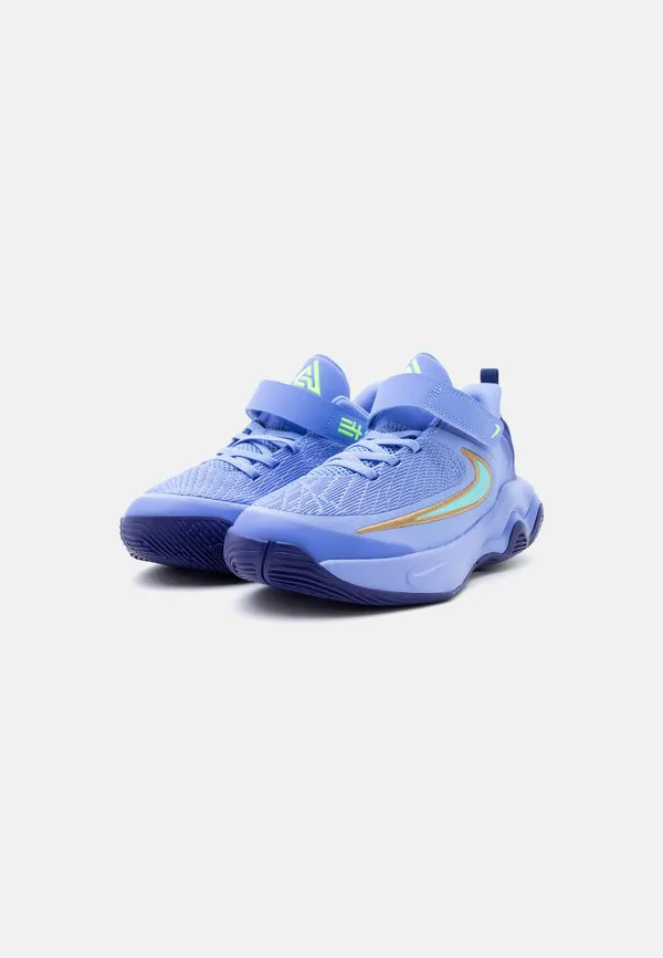 Унисекс баскетбольные кроссовки giannis immortality 4 Nike Performance, Royal Pulse/Hyper Turquoise/Deep Royal/Volt — фото 2