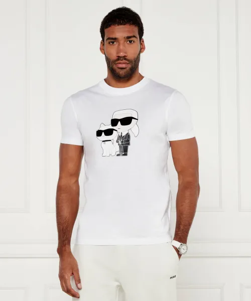 

Футболка Regular fit Karl Lagerfeld, белый