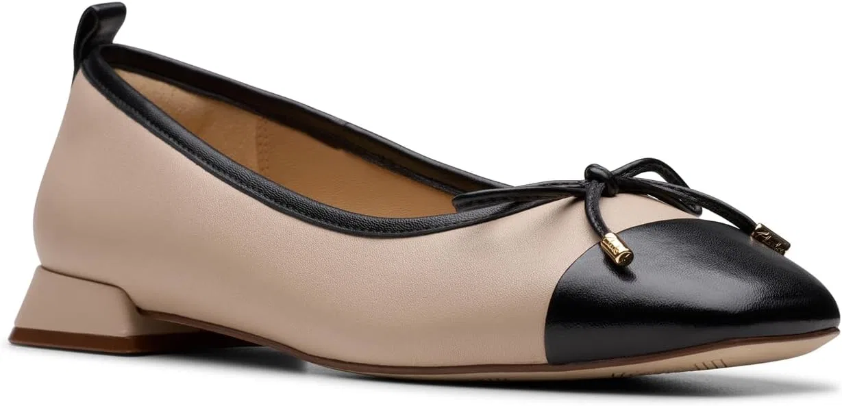 Женские кожаные туфли Clarks Ubree15 Poppy, Sand Combi — фото 3