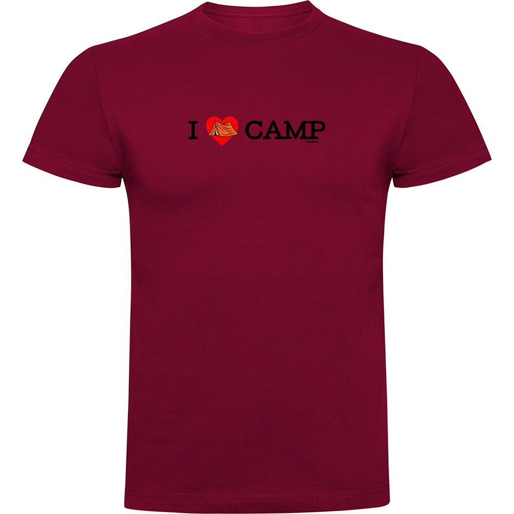 

Футболка с коротким рукавом Kruskis I Love Camp, красный
