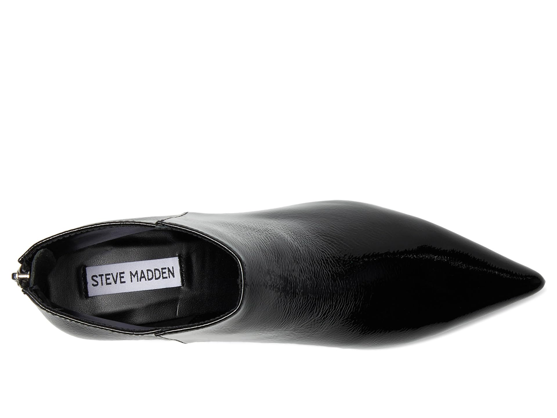Женские ботильоны Steve Madden Grant низкие с каблуком-рюмочкой, черный — фото 2