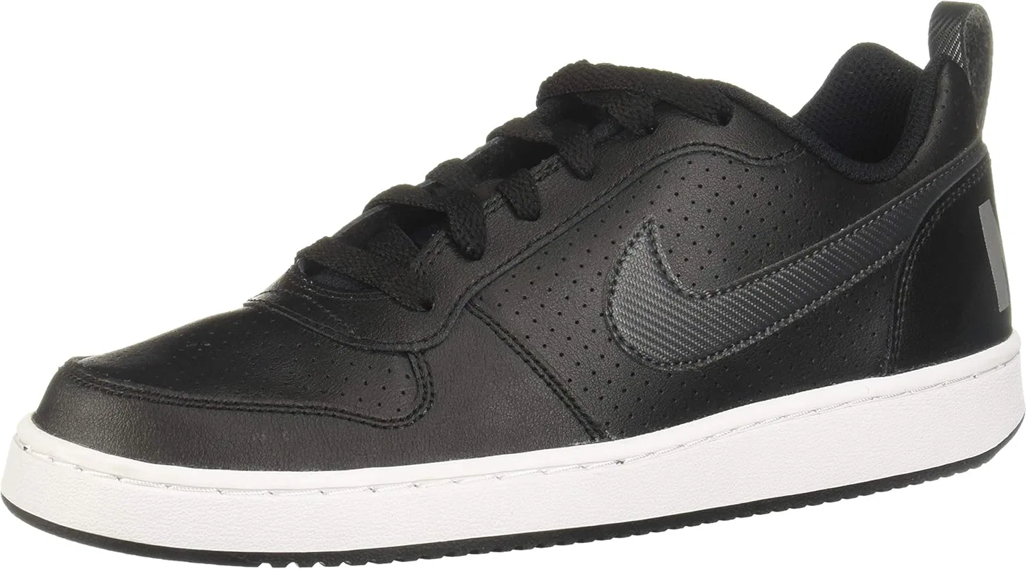 Мужские баскетбольные кроссовки Nike Court Borough Low Ep (Gs), Multicoloured Black Anthracite Metallic Silver White 000