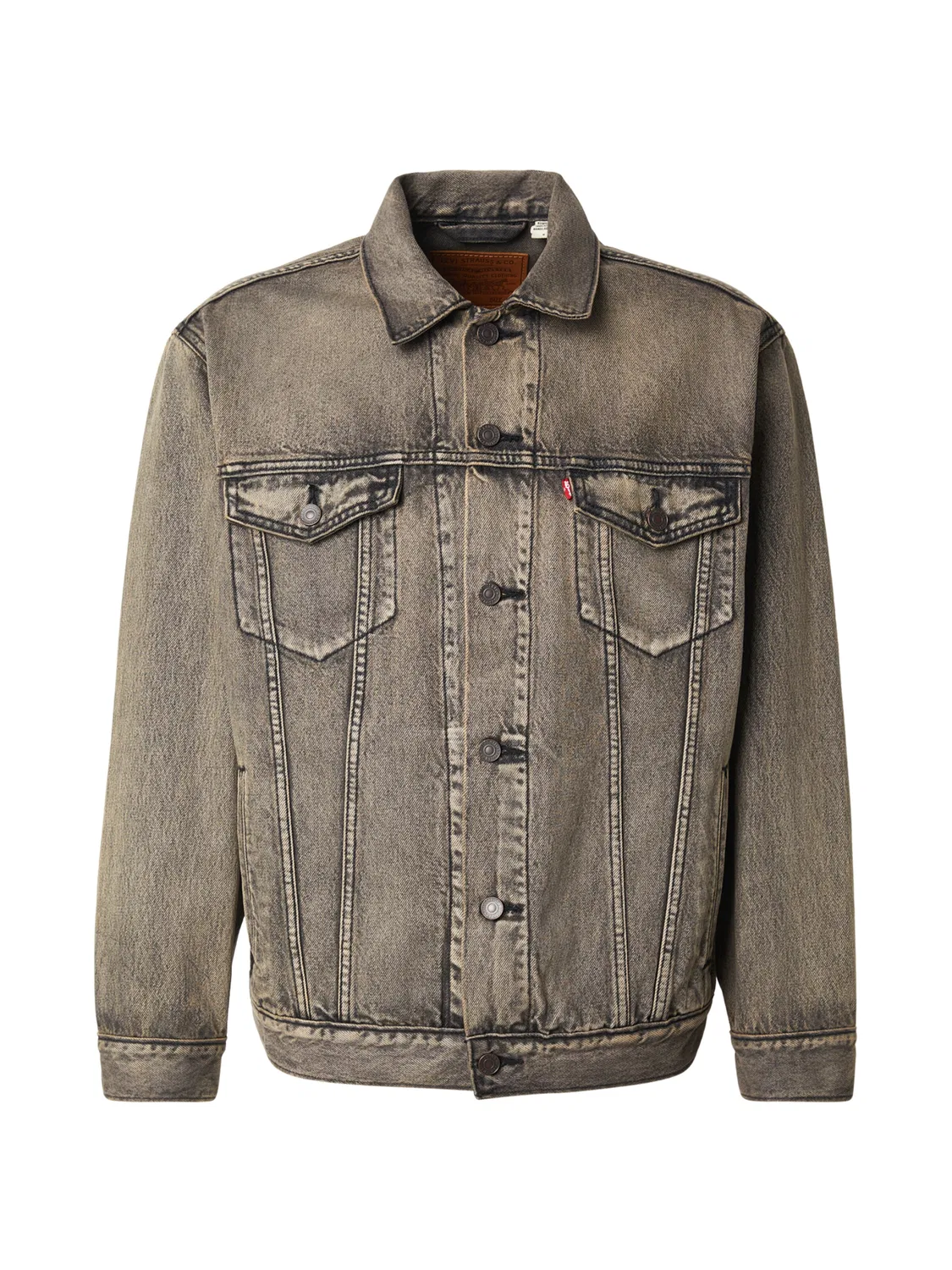 Куртка для межсезонья 'Свободная куртка-тракер типа III' Levi'S , Grey Denim
