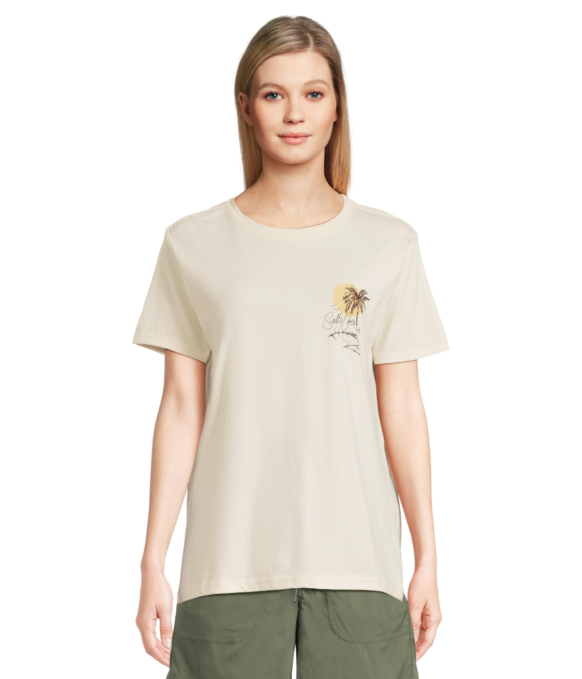 

Футболка Salty Crew Shape Shack Boyfriend Tee, Off White