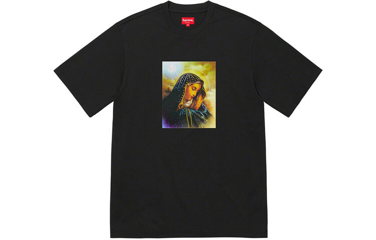 

Футболка Supreme Mary Rhinestone, белый