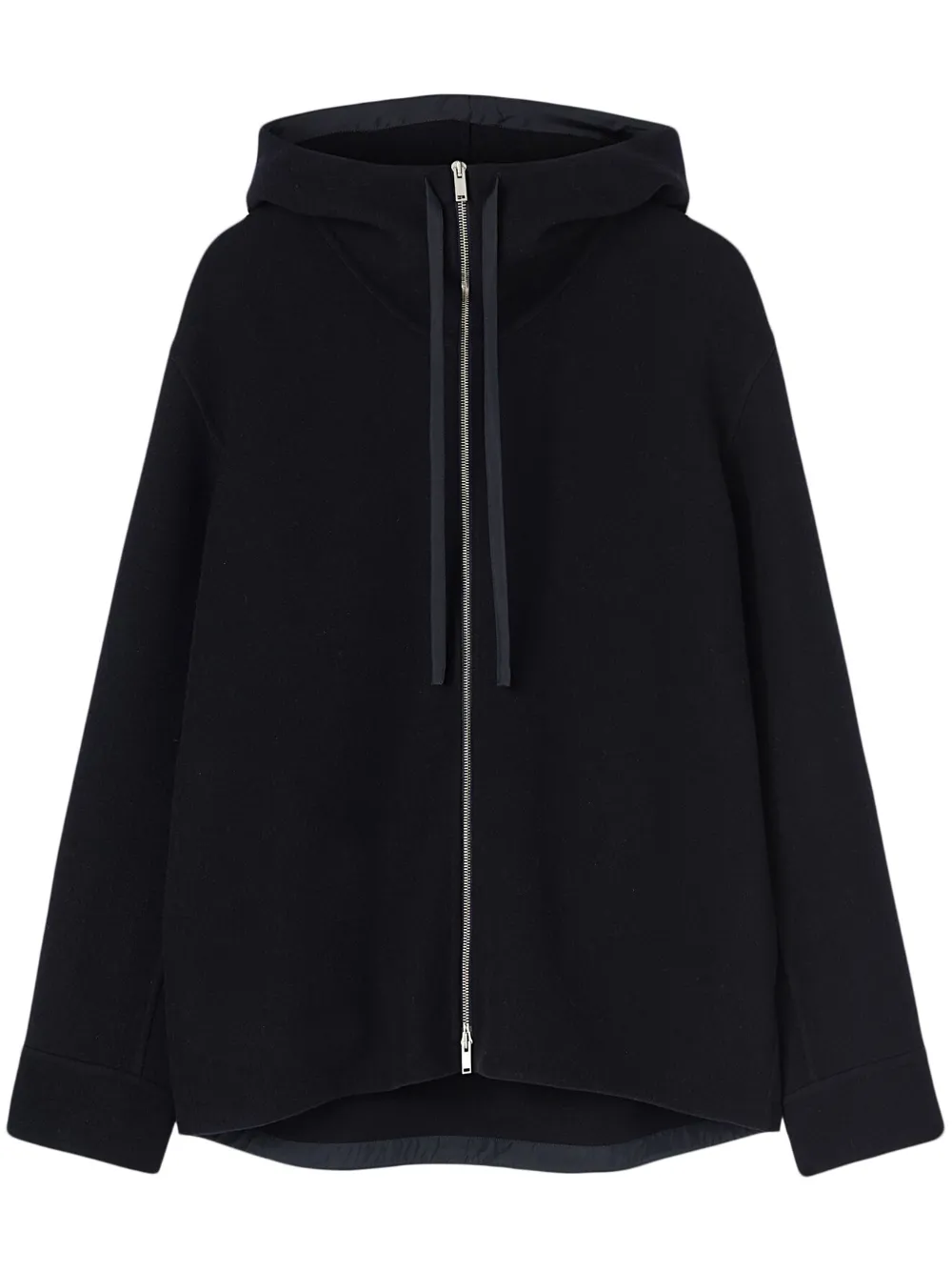 

Кашемировая куртка на молнии JIL SANDER, черный