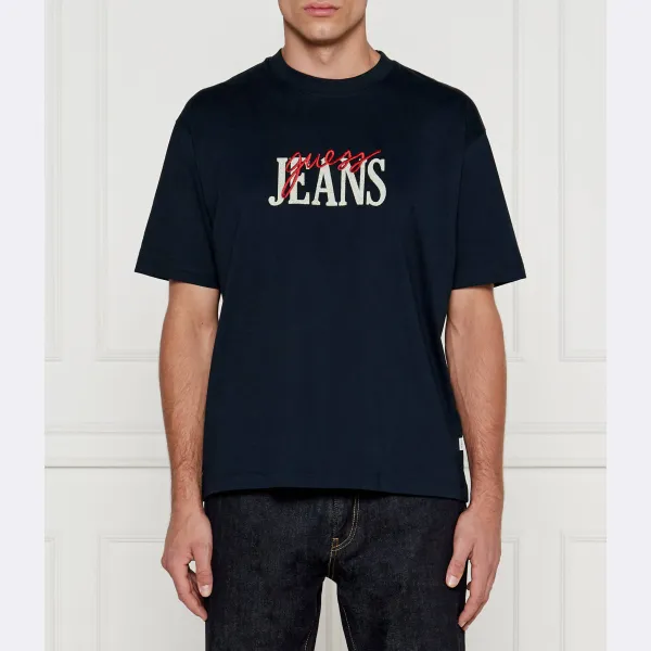

Футболка оверсайз Guess, синий