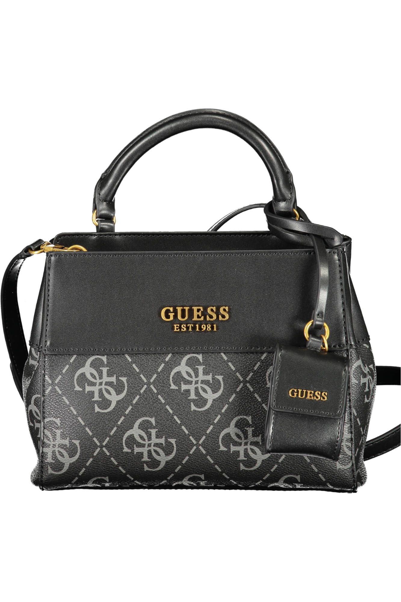 

Черная женская сумка из полиуретана Guess Shoes