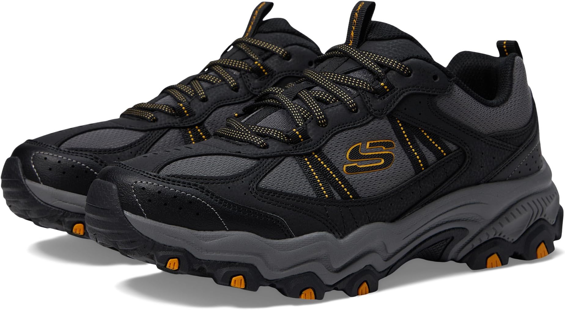 

Кроссовки SKECHERS Stamina AT Upper Stitch, цвет Black/Charcoal