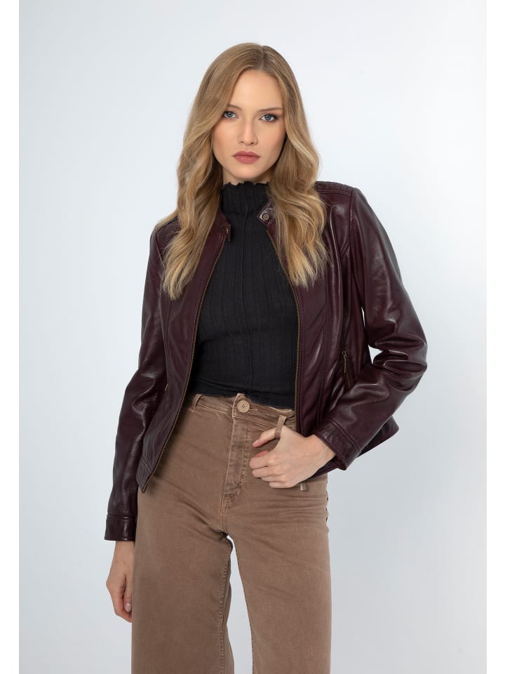 

Кожаная куртка Wittchen Jacket, цвет Plum