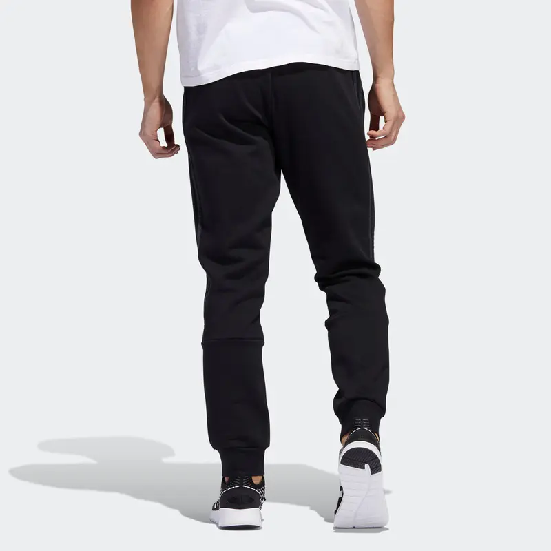 Мужские спортивные трикотажные брюки M 3S FL PT JG черный Adidas — фото 3