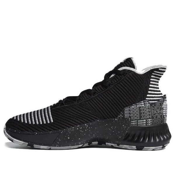 

Кроссовки d rose 9 Adidas, черный