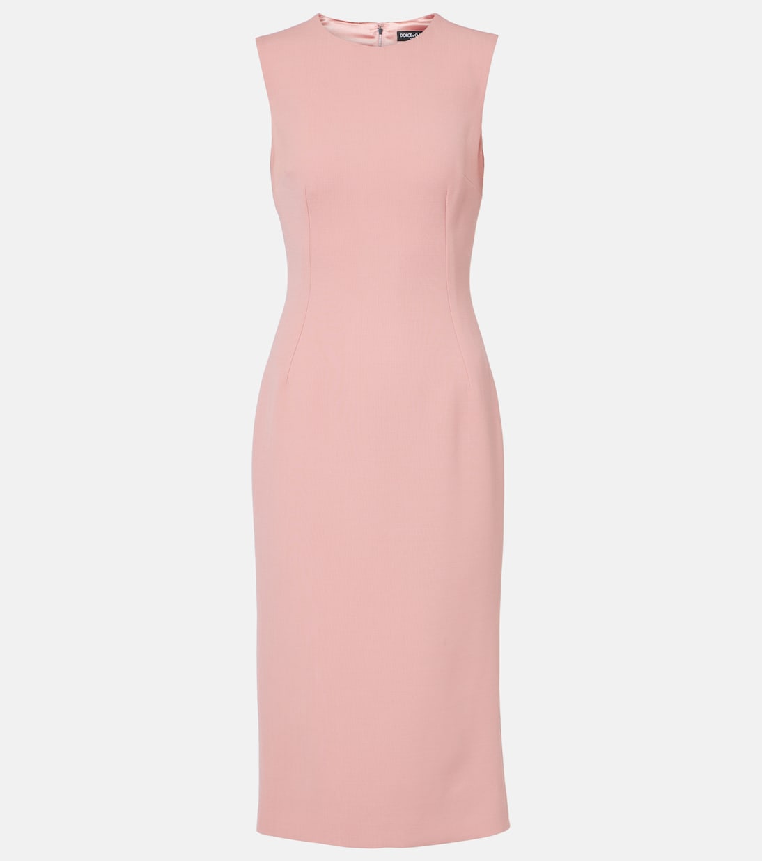 

Платье миди из натуральной шерсти Dolce&Gabbana, Rosa Polvere Scuro