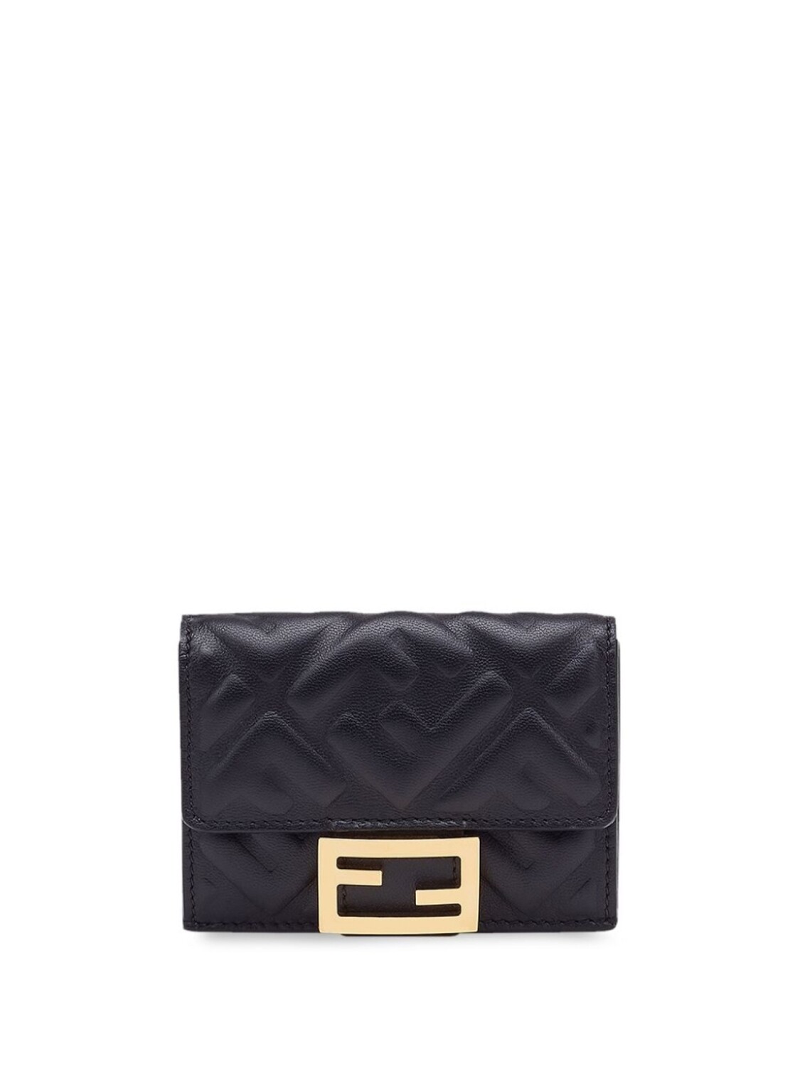 

Кошелек с монограммой FENDI, черный