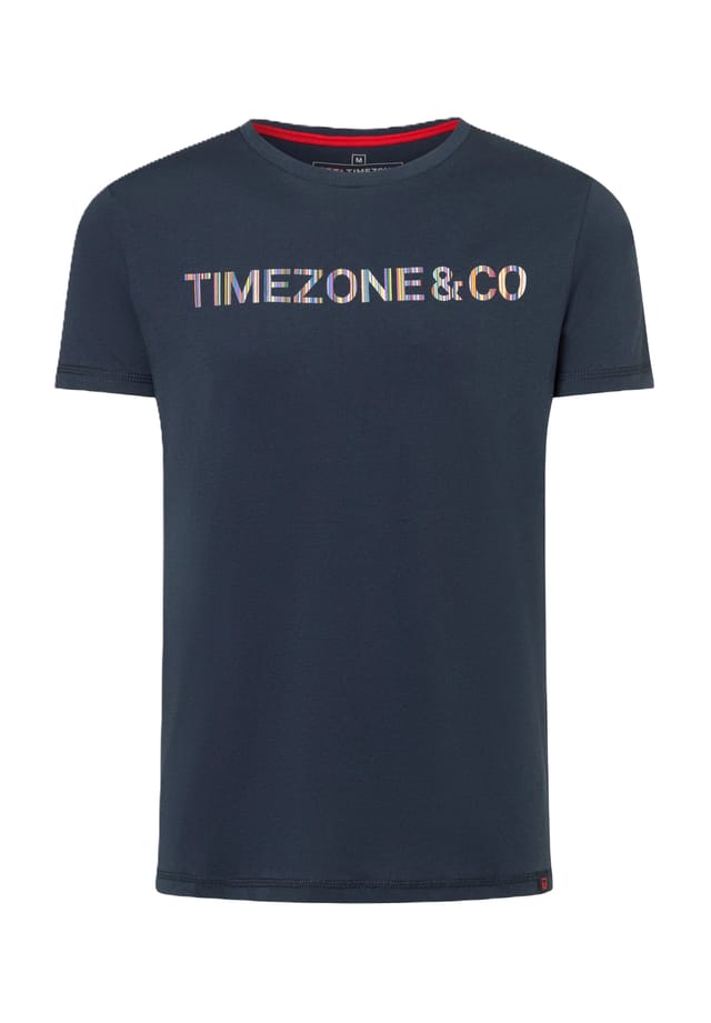 

Хлопковая футболка Timezone, цвет 3393 total eclips