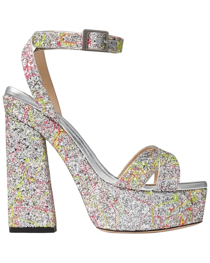 Jimmy Choo Gaia 140 Sandal, мультиколор — фото 2