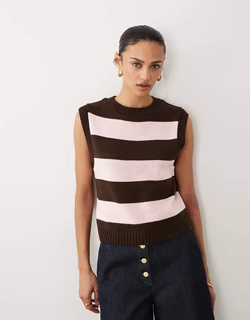 

Розовая трикотажная полоска ASOS DESIGN