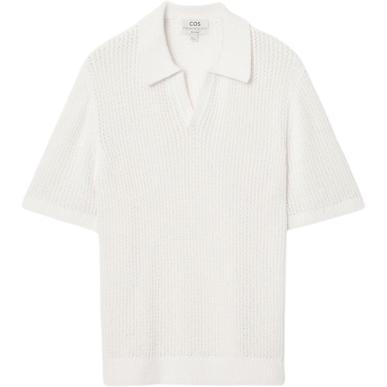 

Рубашка поло мужская Off-white Cos, кремовый