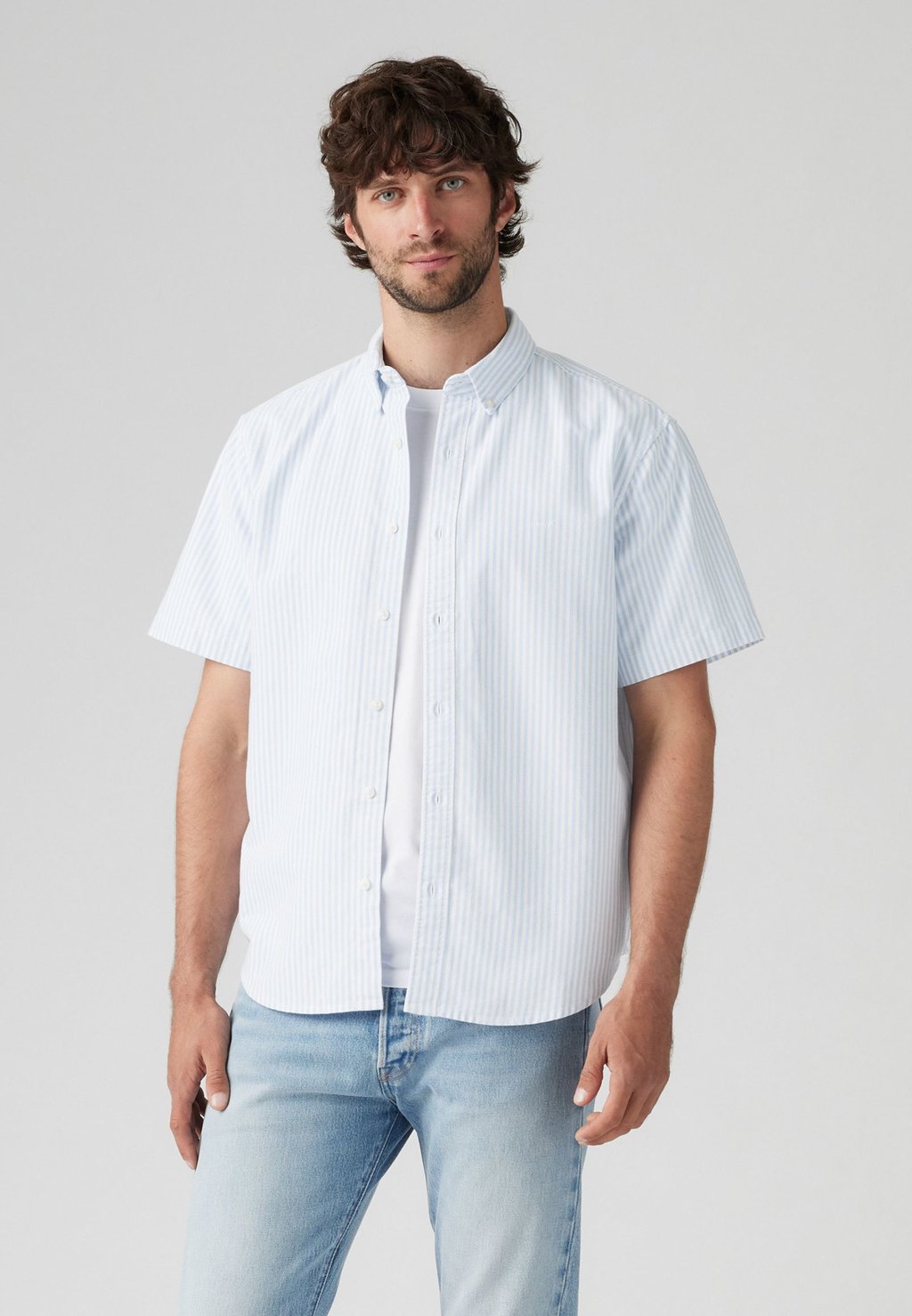 

Рубашка AUTHENTIC BUTTON DOWN Levi's, светло-голубой