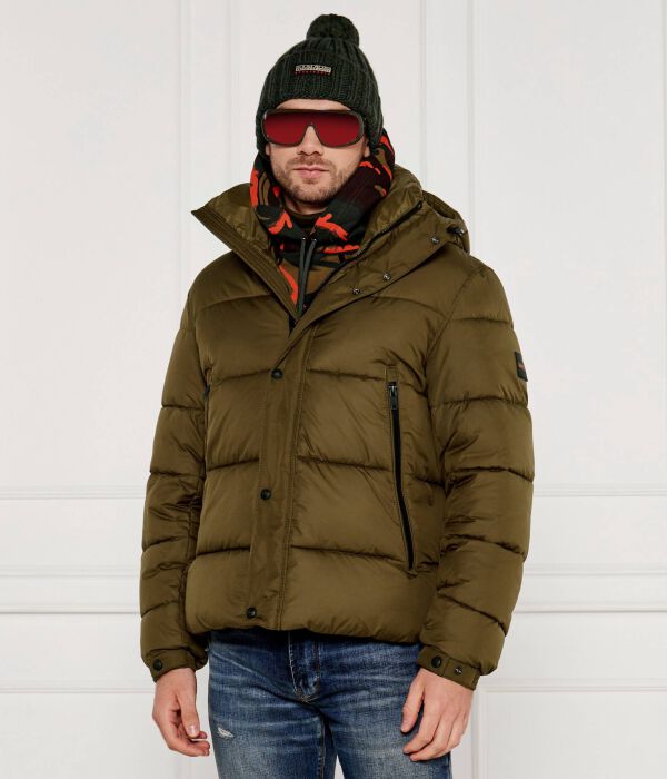 

Куртка из лобстера Regular fit Boss Orange, хаки