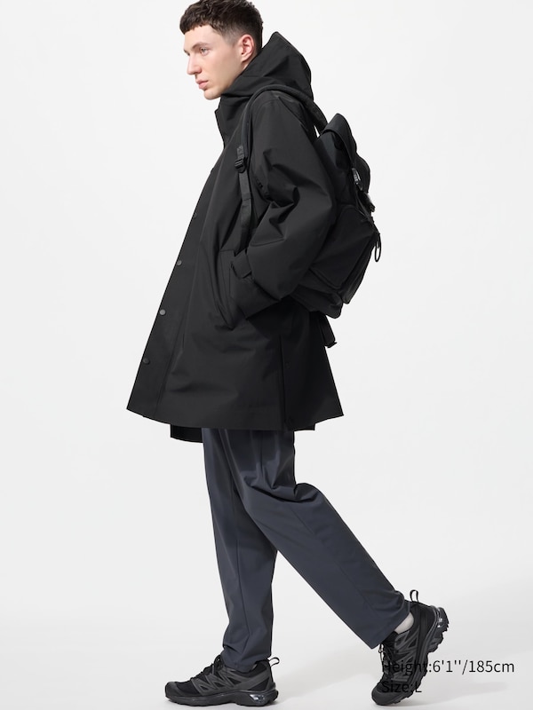 Пальто Blocktech Uniqlo, 09 black