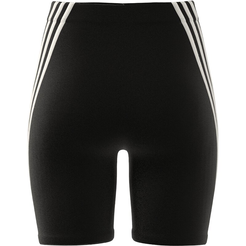 Строгие значки будущего, короткие три полоски Adidas, черный — фото 2