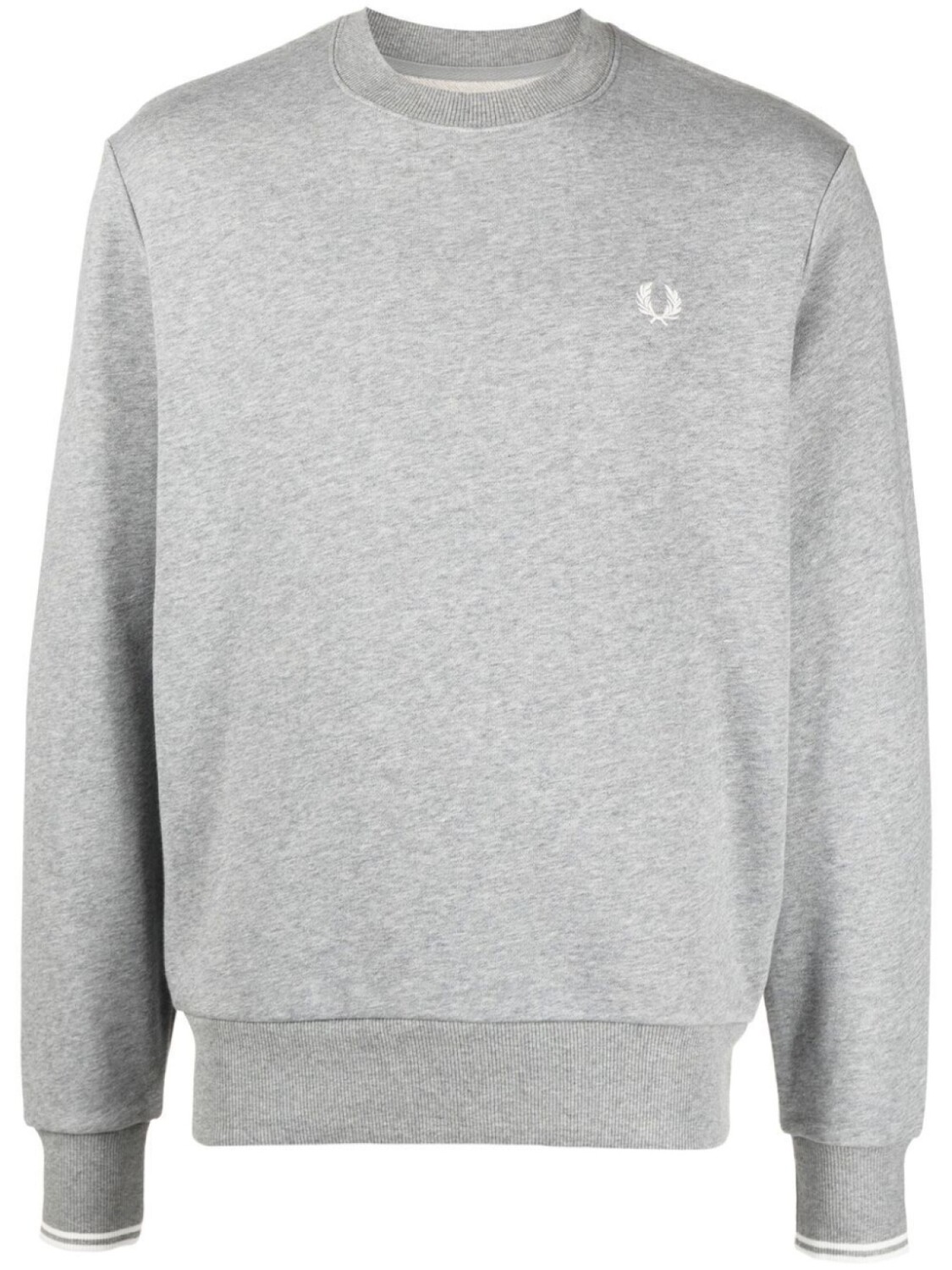 

Fred Perry толстовка с вышитым логотипом, серый