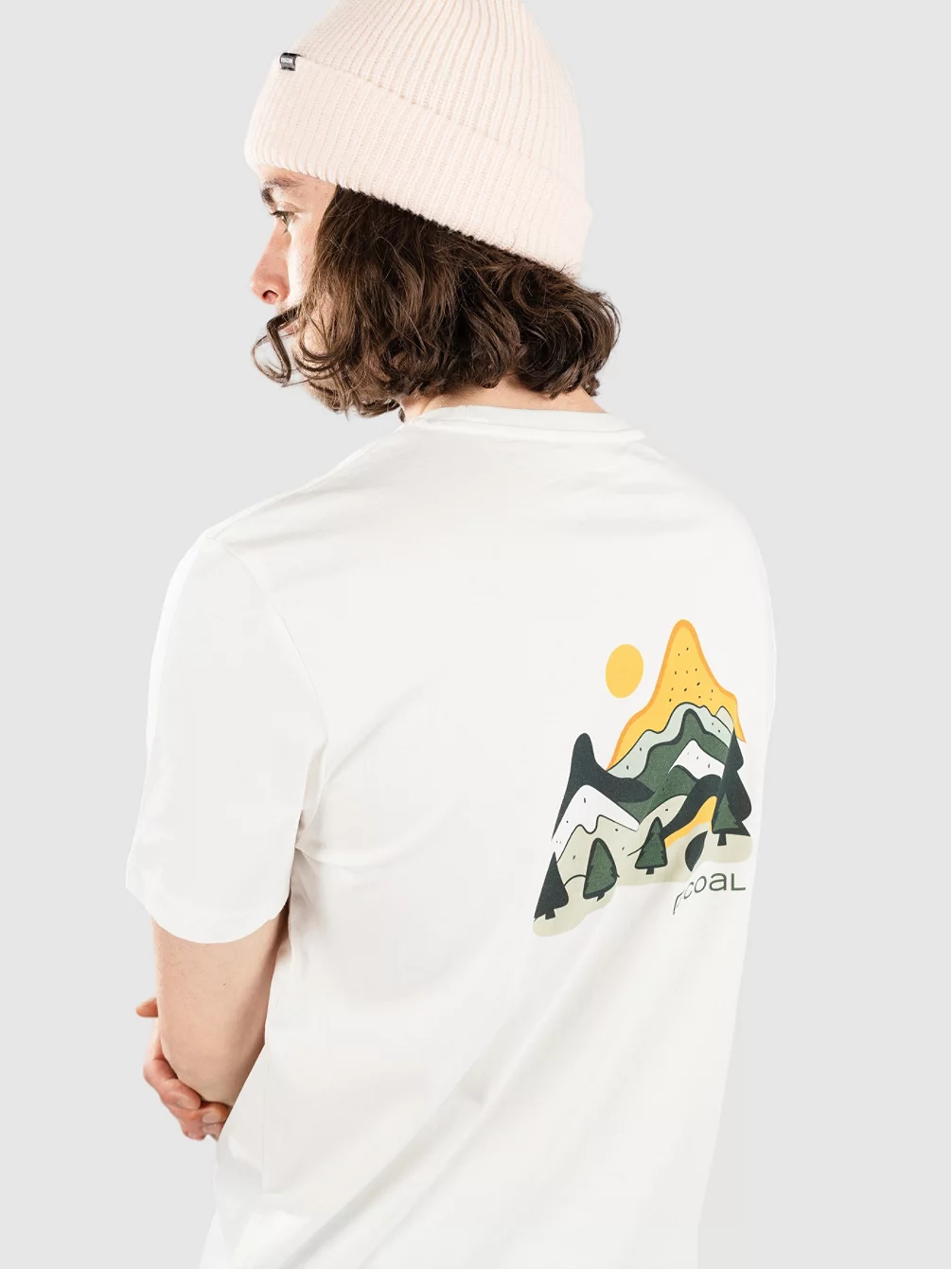 

Футболка Mountain Sun Coal, белый