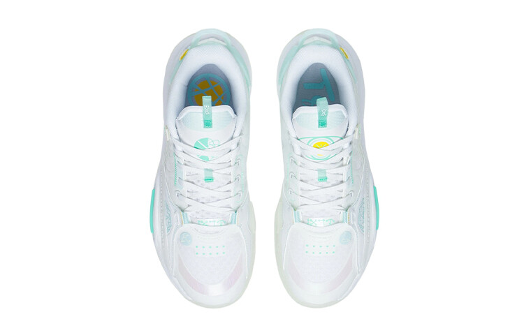 Баскетбольные кроссовки All City 10 V1 для детей GS Low-top White Lining — фото 4