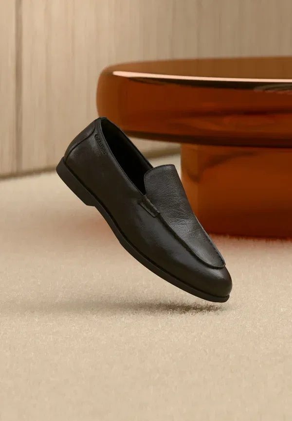 Лоферы Calvin Klein Low prof loafer slip ons, тройной черный