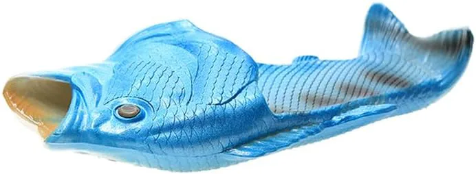 

BING RUI CO Рыбьи шлепанцы Пляжная обувь Нескользящие сандалии Креативные шлепанцы для мужчин и женщин Повседневная обувь